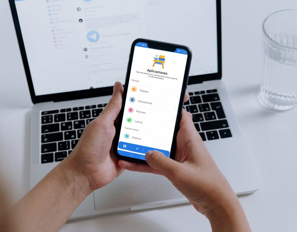 ¿Cómo ayuda la app móvil en la gestión de tu negocio?